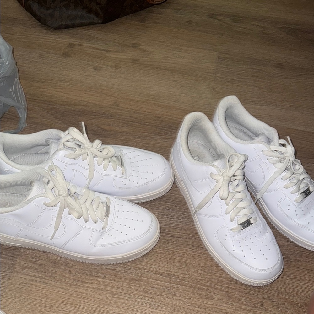 Size 11 - Nike Air Force 1 Low '07 White bundle of 2